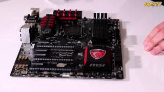 Komplettse  Unboxing av MSI Z97 GAMING 5 [upl. by Mauralia]