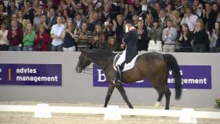 Indoor Brabant 2010  Imke SchellekensBartels amp Hunter Douglas Sunrise  FEI World Cup Dressuur [upl. by Atirehc233]