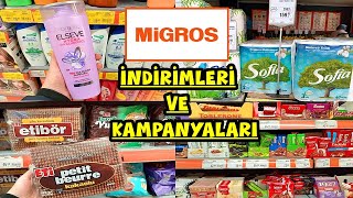 MİGROS FIRSATLARI🔔ŞAMPUAN ÇİKOLATA ATIŞTIRMALIK HAVLU KAĞIT İNDİRİMLERİ❗💯MİGROS MARKET FİYATLARI [upl. by Gerrald]