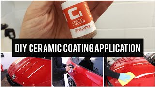 How to apply a ceramic coating to your car [upl. by Wessling947]