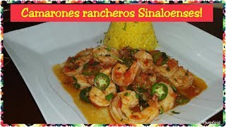 Camarones rancheros Sinaloenses [upl. by Aric]