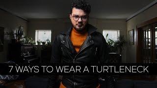 Ways To Wear A Turtleneck  7 Turtleneck Outfits for 2019 [upl. by Haldane]