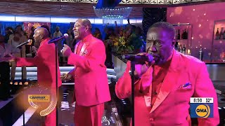 The OJays  Love Train 10312019GMA 720p [upl. by Landahl]