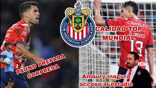 🚨Actualidad Chivas SORPRESA EN DELANTERA Chiquete Calidad TOP Mundial [upl. by Novanod]