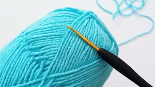 A very easy dot crochet for beginners Unique crochet stitch summer designs [upl. by Stagg636]