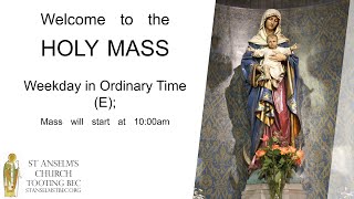 Holy Mass  Weekday in Ordinary Time E  7th November 2024 [upl. by Nayk480]