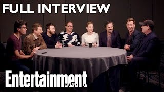 Avengers Endgame Cast Full Roundtable Interview On Stan Lee amp More 2019  Entertainment Weekly [upl. by Mateusz]