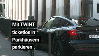 So funktioniert ticketloses Parkieren mit TWINT [upl. by Housen]