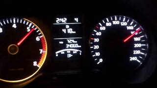 Vw Polo 12 2013 70hp 112nm 0100 0170 acceleration [upl. by Ordnagela811]