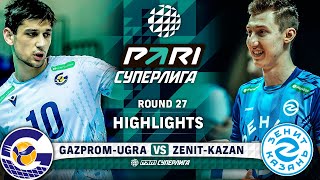 GazpromUgra vs ZenitKazan  HIGHLIGHTS  Round 27  Pari SuperLeague 2024 [upl. by Fry]