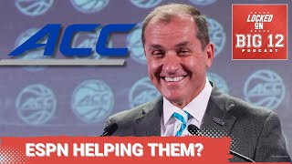 ESPN Moving Expansion Big 12 Teams to ACC in Realignment IF Clemson Florida State Stay is Possible [upl. by Mel]