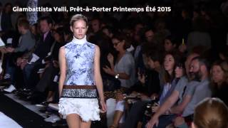 Giambattista Valli  Paris Fashion Week Prêtàporter Printemps Eté 2015 [upl. by Pfister966]