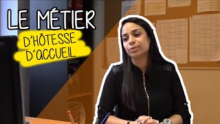 Le métier dhôtesse daccueil [upl. by Marilee]