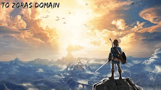 The legend of Zelda BOTW to zoras domain [upl. by Kenyon]