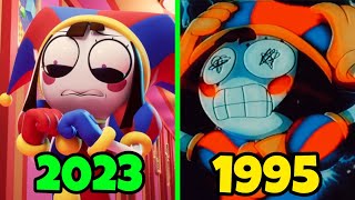 The Amazing Digital Circus 2023 vs 1995 [upl. by Nnilsia918]