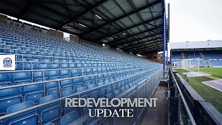 Fratton Park Redevelopment Update 🏟️  November 2023 [upl. by Nalyac220]