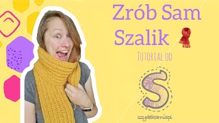 Zrób Sam na szydełku ☆ Szalik ☆ tutorial krok po kroku [upl. by Kaycee]