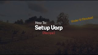 Setup VorpRedM Server with TXAdmin Recipe in Under 6 Minutes [upl. by Atalanta]