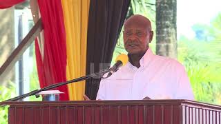 PRESIDENT MUSEVENI URGES IMMEDIATE EVACUATION OF WETLANDS [upl. by Gnouc]