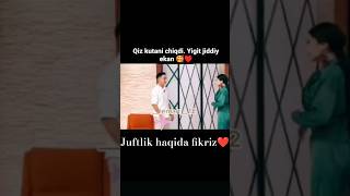 Devor ortidagi sevgi❤ Juftlik haqida fikriz❤ 👍 love ilkuchrashuv rek mp3 ilksevgim funny duet [upl. by Hayalat]