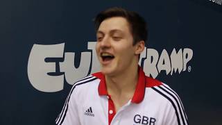 Kristof Willerton GBR interview after qualifications [upl. by Alleiram]