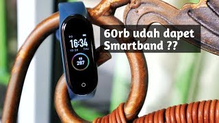 Cuma 60rb udah dapet Smartband   Review M4 Smartband Indonesia [upl. by Berlauda112]