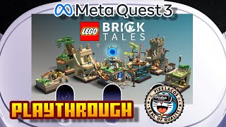 LEGO® Bricktales  Oculus Meta Quest 2 amp 3  Playthrough [upl. by Oruam818]