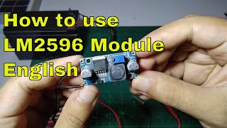 LM2596 step down voltage module information  English [upl. by Araminta]