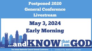 Early Morning Plenary May 3  General Conference 2020 [upl. by Jacobine]