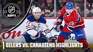 Montreal Canadiens vs Edmonton Oilers  Full Game Highlights [upl. by Schellens]