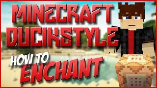 Minecraft Quickstyle  How to Enchant Items with command blocks 174 14w08a [upl. by Kalila]