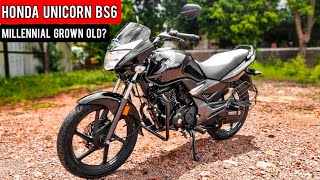 2020 Honda Unicorn 160 BS6 Detailed Ride Review  Mileage  Price [upl. by Levison875]