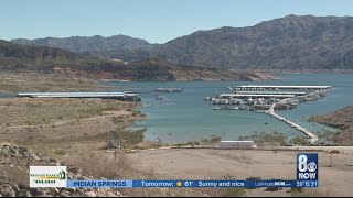 California official joins Colorado River drought management plan Callville Bay at Lake Mead still t [upl. by Viviane]