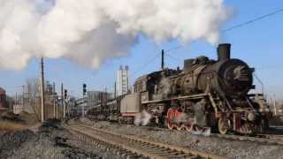 China Steam 2013  Part 2  Around Fuxin Colliery [upl. by Attennot]