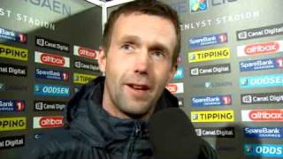 Ronny Deila etter kampen mot Sogndal 20Mars 2001 [upl. by Tsnre]