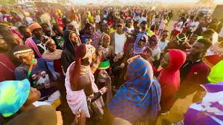 Sunset Sundowner Samburu Warriors Moran Traditional Songs At Maralal International Camel Derby Yare [upl. by Edee734]