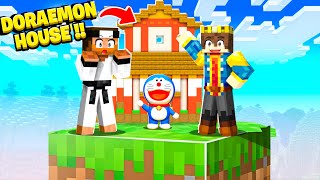 I SURPRISED JACK WITH DORAEMON HOUSE IN ONEBLOCK 🤣 GONE WRONG [upl. by Rats]