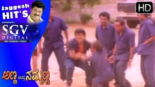 Jaggesh Movies  Rukku comes to meet Jaggesh kannada scenes  Anna Andre Nammanna Kannada Movie [upl. by Hahseram]