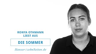 Ronya Othmann liest aus quotDie Sommerquot [upl. by Deevan336]