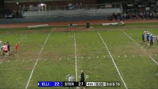 2023 Sterling Black Bears vs Ellinwood Eagles [upl. by Ardiekal]