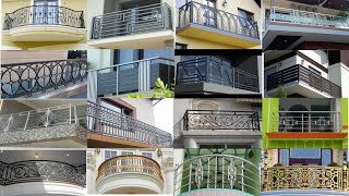 100 Balcony grill railing designbalconyglass railing design [upl. by Sharona]