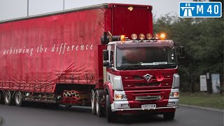 UK Truck Spotting 26  Beaconsfield Services M40 🏴󠁧󠁢󠁥󠁮󠁧󠁿  2024 [upl. by Diandre]