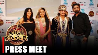 Zee TVs Period Drama Jodha Akbar PRESS CONFERENCE  Paridhi Sharma Rajat Tokas Ekta Kapoor [upl. by Vaas]