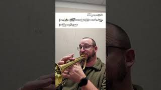 Slavische Fantasie by Hohne trumpet intheshed cornet music musician practice fun [upl. by Portwin354]