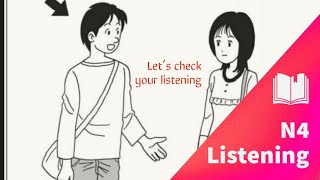 JLPT N4 listening practice with Answers [upl. by Aicilat]