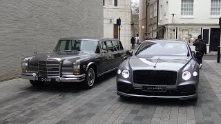 Luxury Cars in London January 2024 [upl. by Naujled]