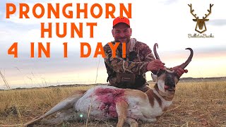 Pronghorn Antelope Hunt  Wyoming Public Land [upl. by Llenrep961]