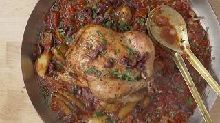 OnePot Provencal Chicken amp Potatoes Recipe [upl. by Ahrat710]