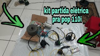 Quanto gasta pra colocar partida na pop110i [upl. by Aihselef108]