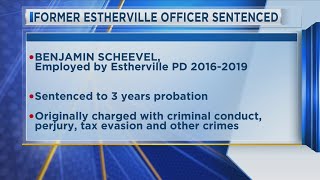 Former Estherville Officer Sentenced [upl. by Jammal]